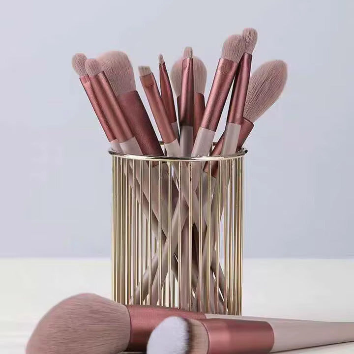 complete makeup brush set for your glowing skin.