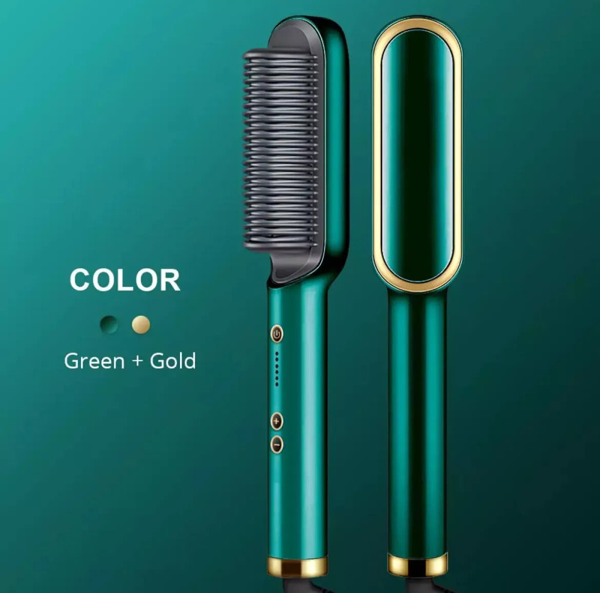 Sleek black ceramic hair straighteners built to serve with adjustable temperature settings for smooth, resplendent styling at home or in the salon.