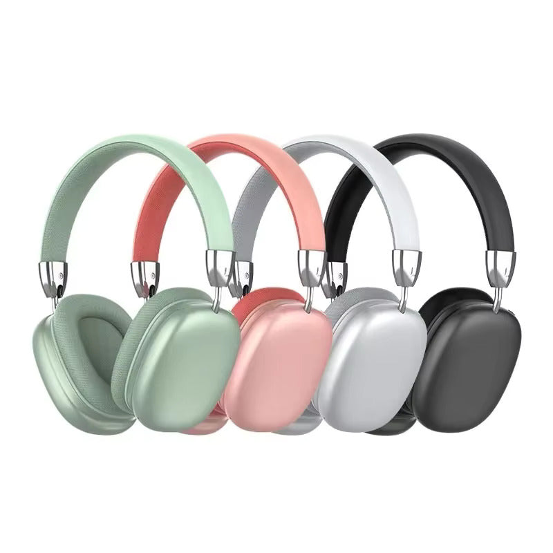 P9 Wireless Bluetooth Headphones with Mic – Noise Cancelling & HiFi Stereo Sound