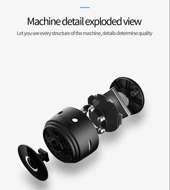 A9 Mini Camera WiFi – 1080P Hidden Spy Camera for Home with Night Vision & Voice Recording