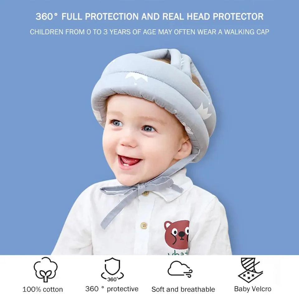 Children Products | Baby Head Helmet and Knee Pads | Baby Safety Helmet